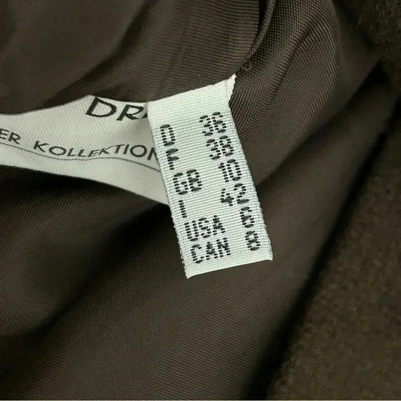 ❤️ Blacky Dress Berlin Wool Dress 6 - Picture 8 of 13